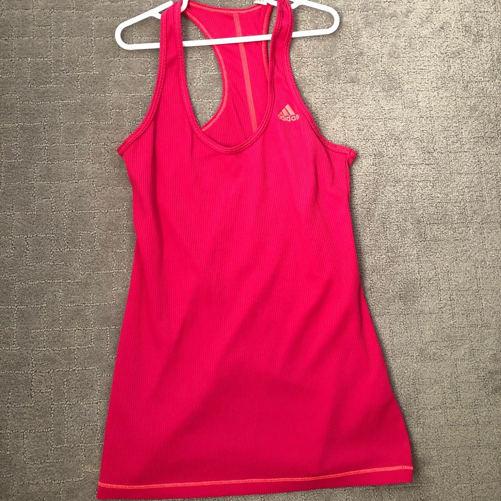 Adidas Pink workout top